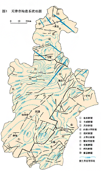 天津市地?zé)幔厝┓植家?guī)律